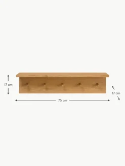 Holz-Garderobenleiste Place, B 75 cm