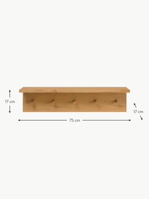 Holz-Garderobenleiste Place, B 75 cm