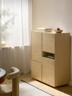 Holz-Highboard Larsen
