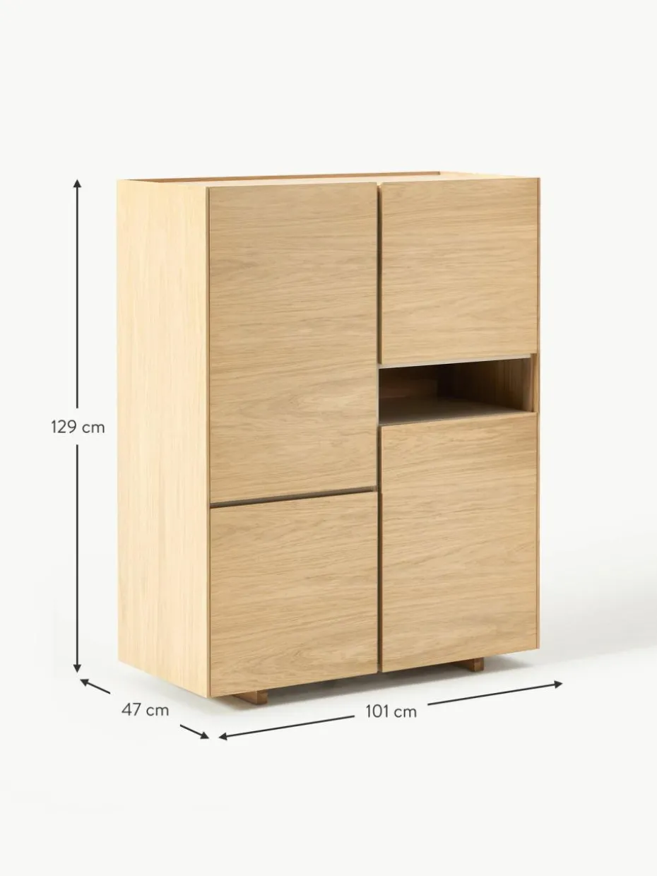 Holz-Highboard Larsen