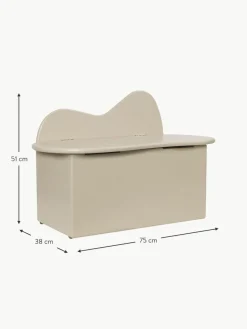Holz-Kindersitzbank Slope mit Stauraum
