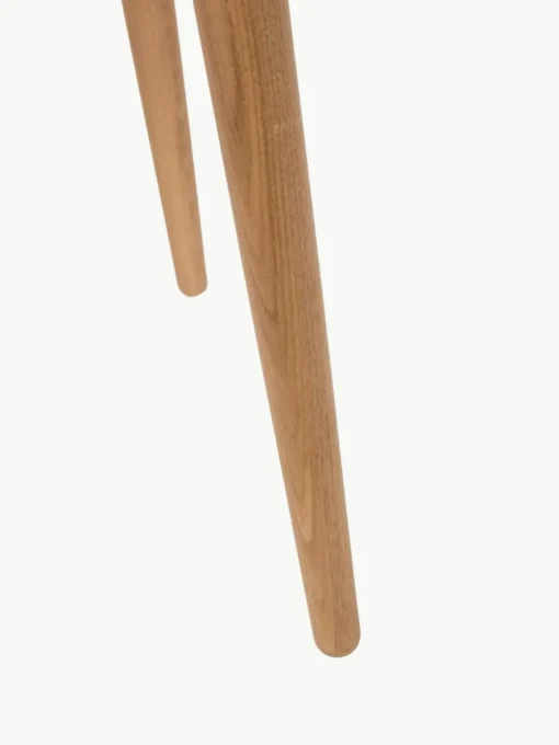 Holz-Konsole Barbier mit Rolltüren und geriffelter Front