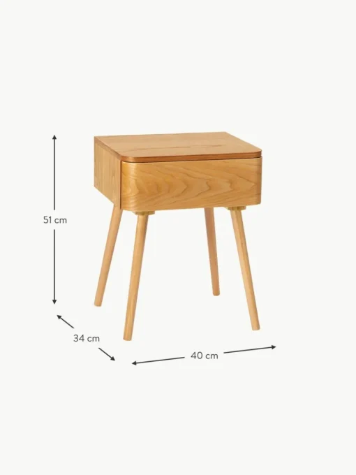 Holz-Nachttisch Gunydin