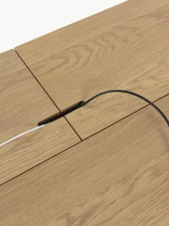 Holz-Schreibtisch Jacques mit Kabeldurchlass