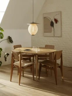 Holzstuhl C-Chair aus Walnussholz