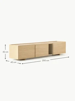 Holz-TV-Lowboard Larsen