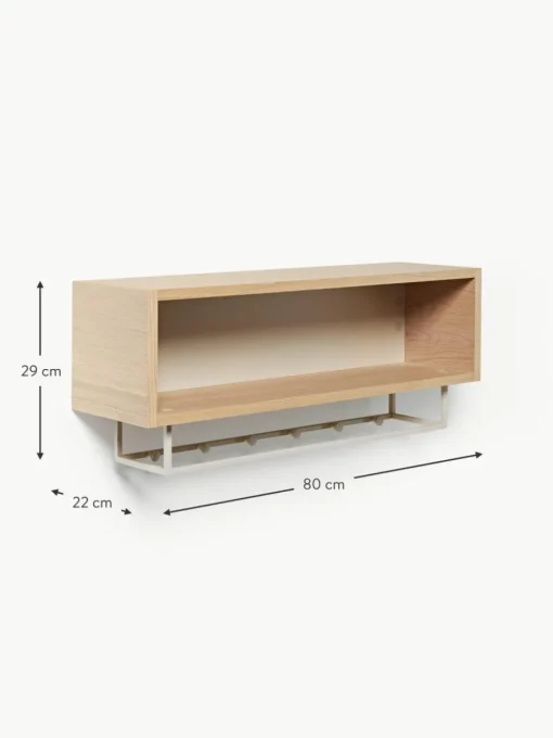Holz-Wandgarderobe Larsen