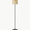 In- & Outdoor Solar LED-Lampe Kyra mit Rattanschirm
