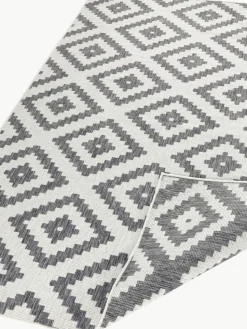 In- & Outdoor-Wendeteppich Malta in Grau/Creme