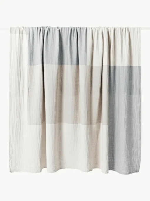 Jacquard-Tagesdecke Hekla aus Musselin