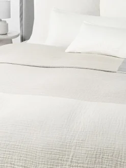 Jacquard-Tagesdecke Hekla aus Musselin