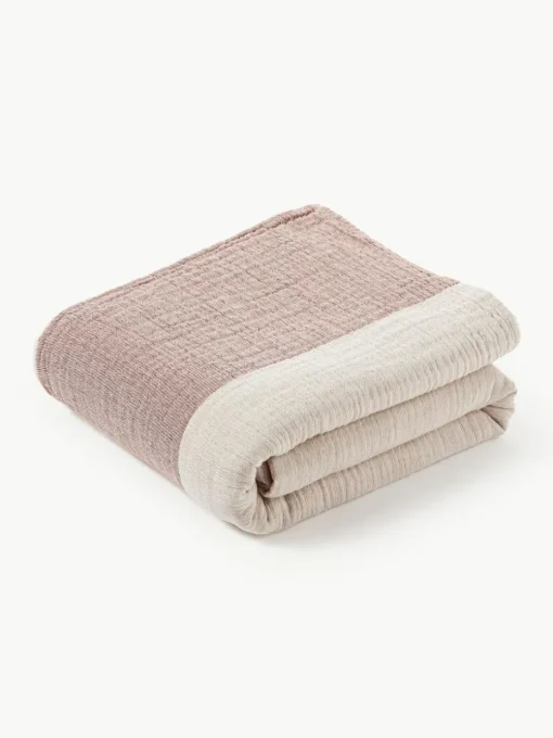 Jacquard-Tagesdecke Hekla aus Musselin