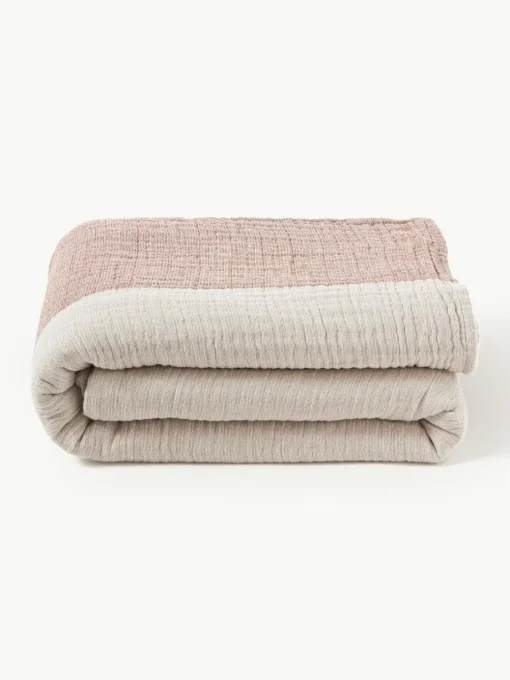 Jacquard-Tagesdecke Hekla aus Musselin