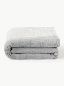 Jacquard-Tagesdecke Hekla aus Musselin