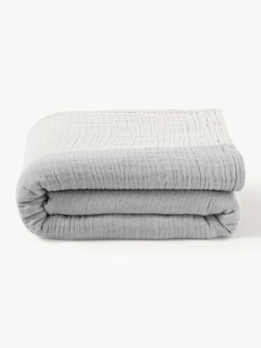 Jacquard-Tagesdecke Hekla aus Musselin