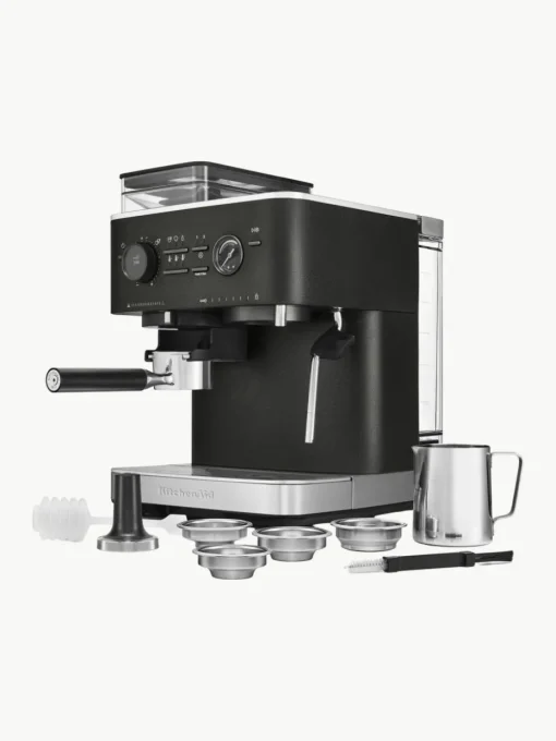 Kaffeemaschine Burr mit Siebträger