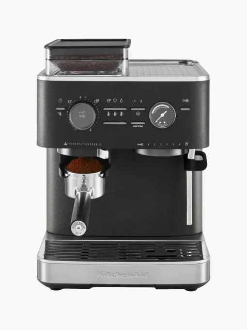 Kaffeemaschine Burr mit Siebträger