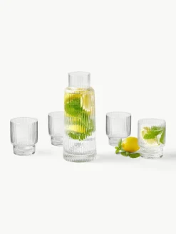 Karaffe Minna mit Rillenrelief, 1.1 L