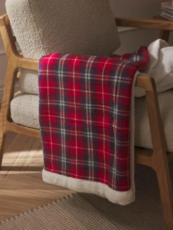 Karierte Kuscheldecke Gavin