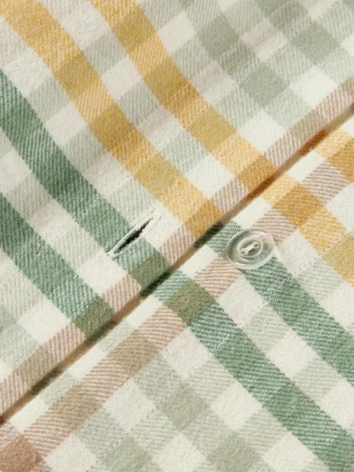 Karierter Flanell-Bettdeckenbezug Eli