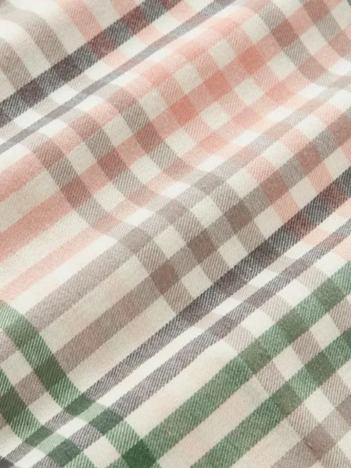 Karierter Flanell-Bettdeckenbezug Eli