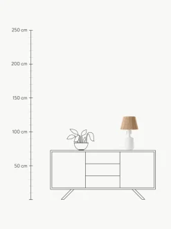 Keramik-Tischlampe Alicia