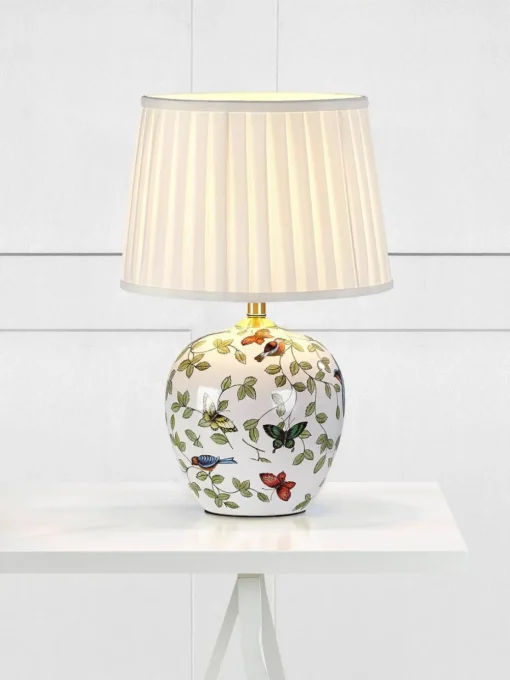 Keramik-Tischlampe Mansion