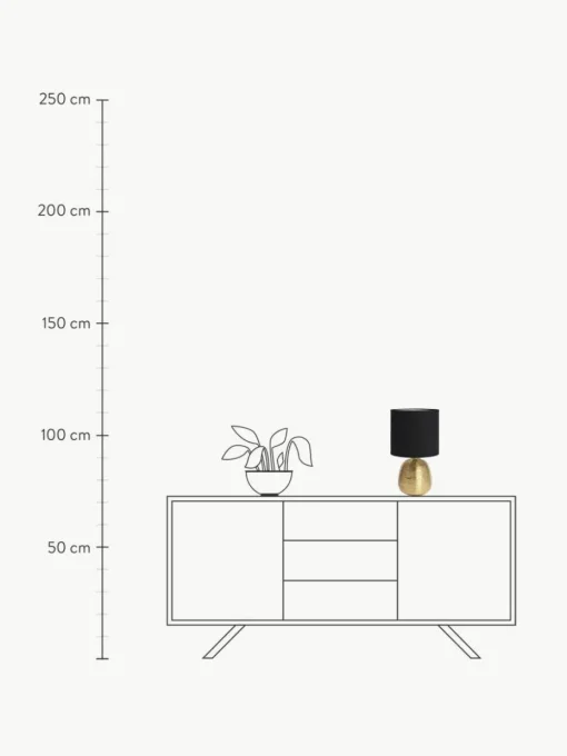 Keramik-Tischlampe Oscar