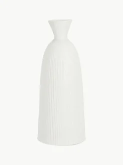 Keramik-Vase Striped, H 46 cm