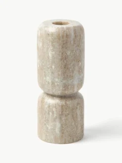 Kerzenhalter Como aus Marmor, 2er-Set