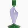 Kerzenhalter Flux aus Glas