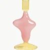 Kerzenhalter Flux aus Glas