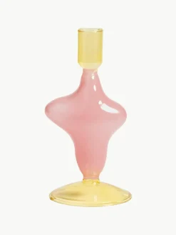 Kerzenhalter Flux aus Glas