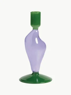 Kerzenhalter Flux aus Glas