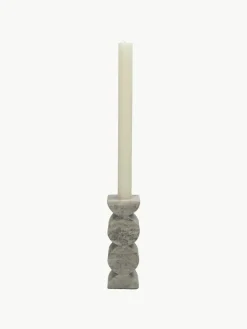 Kerzenhalter Kinga in Marmor-Optik
