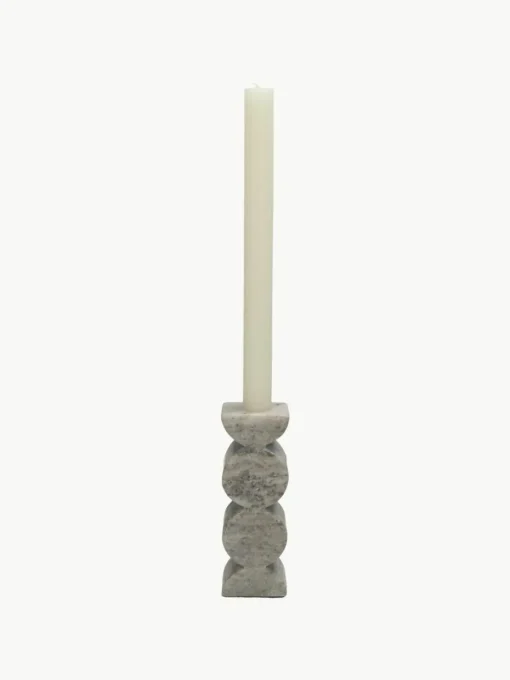 Kerzenhalter Kinga in Marmor-Optik