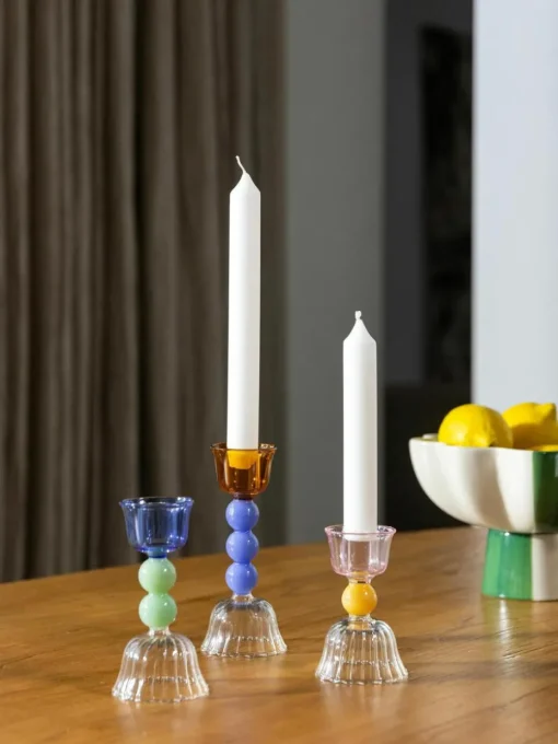 Kerzenhalter Perle aus Borosilikatglas