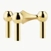 Kerzenhalter Stoff Nagel