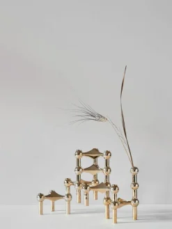 Kerzenhalter Stoff Nagel