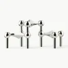 Kerzenhalter Stoff Nagel, 3er-Set