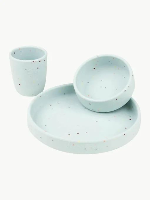 Kindergeschirr-Set Confetti, 3-tlg.