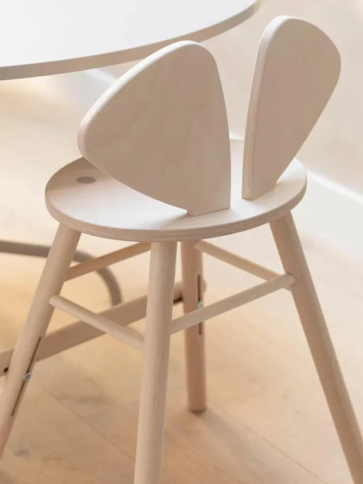Kinder-Hochstuhl Mouse Junior aus Eichenholz
