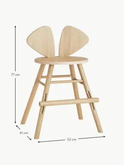 Kinder-Hochstuhl Mouse Junior aus Eichenholz