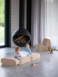 Kinder-Klappsessel Sugar aus Cord