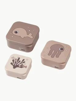 Kinder-Lunchboxen Sea Friends, 3er-Set