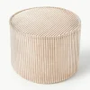Kinder-Pouf Sugar aus Cord, Ø 40 cm