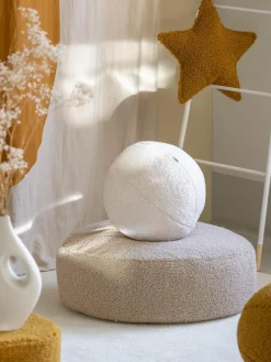 Kinder-Pouf Sugar aus Teddy, Ø 65 cm
