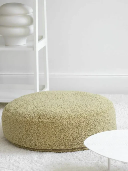 Kinder-Pouf Sugar aus Teddy, Ø 65 cm