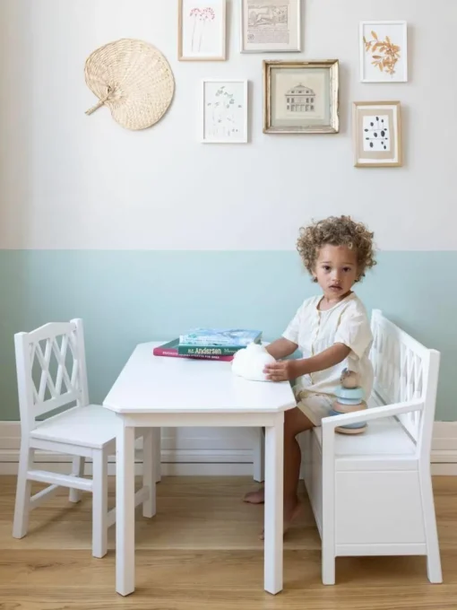 Kinder-Sitzbank Harlequin mit Stauraum