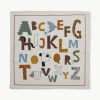 Kinderteppich Memmo mit buntem Alphabetdruck